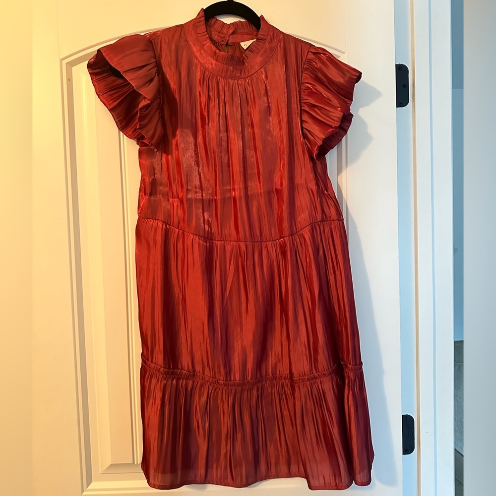 New In - Red/Orange Dress